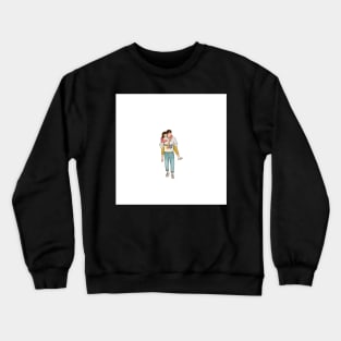 I Love My Husband But Sometimes I Wanna Square Up Crewneck Sweatshirt